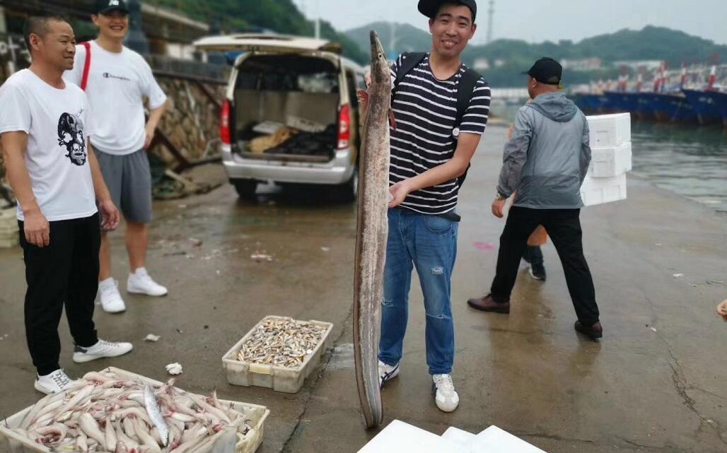 舟山拖网捕鱼