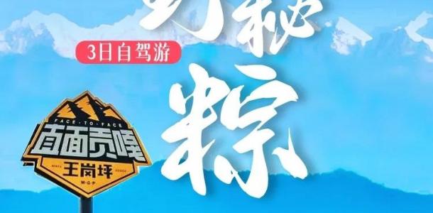 成都出发雅安3日自驾游：端午【甜野秘粽】王岗坪-冶勒湖-汉源车厘子采摘3日自驾游