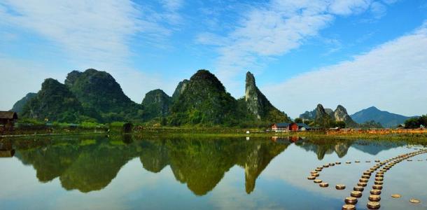 广东周边2日自驾游：游百佳美丽乡村-英西峰林-九龙小镇2日休闲游