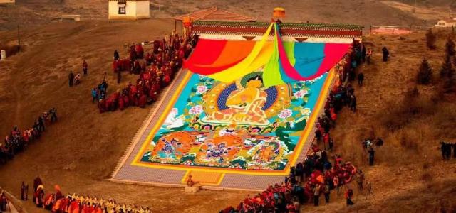 兰州集合秘境甘南|川西7日自驾游：甘南正月祈愿大法会，川西冰川落地自驾游7天6晚
