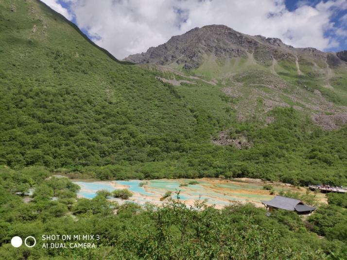 松潘黄龙风景名胜区图片