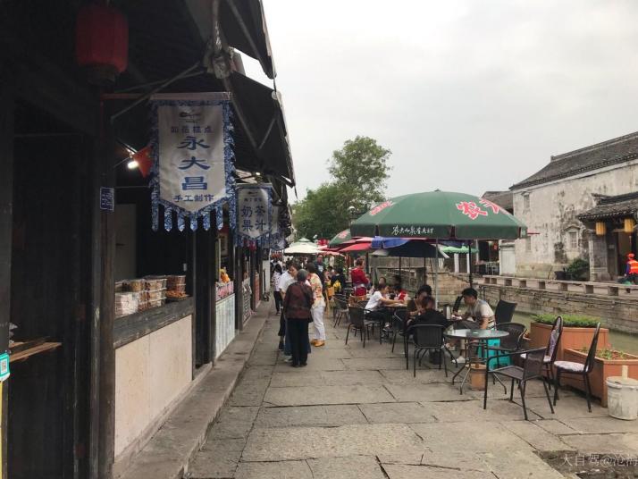 慈溪鸣鹤古镇图片