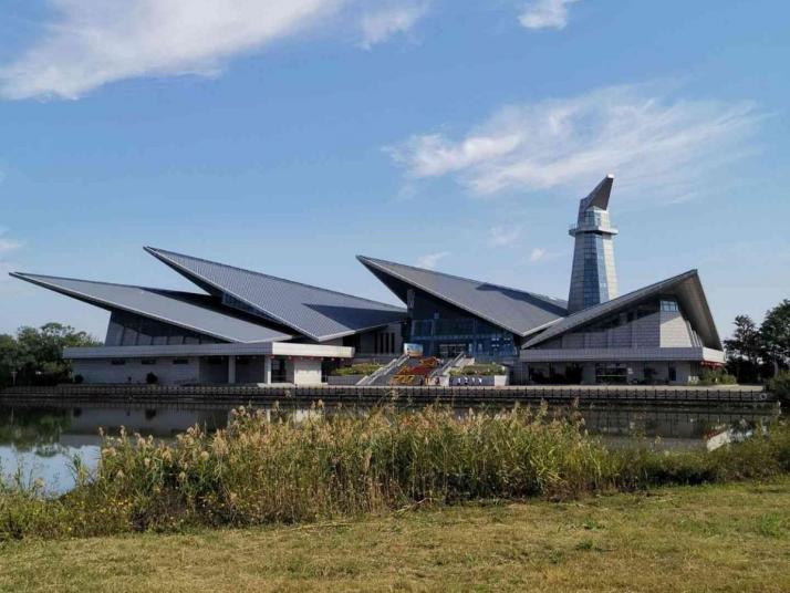 盐城丹顶鹤湿地生态旅游区图片