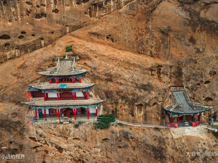 民乐马蹄寺千佛洞图片