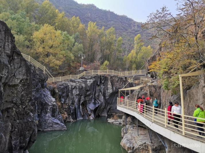延庆乌龙峡谷景区图片