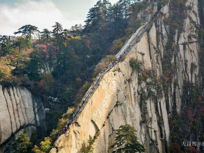 华阴华山苍龙岭