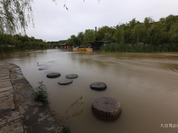 周至周至水街沙河湿地公园图片
