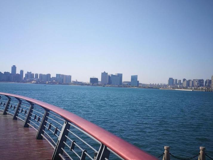 青岛唐岛湾滨海公园图片