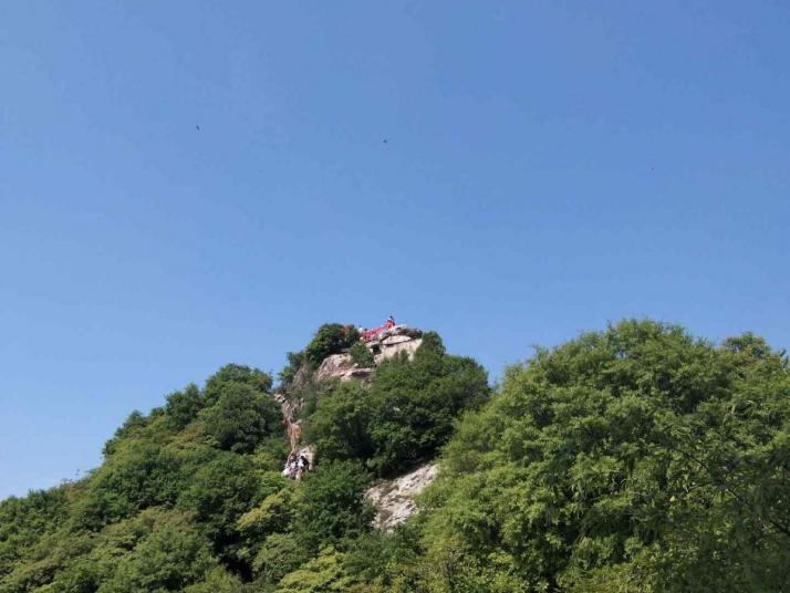 西安翠华山风景区图片