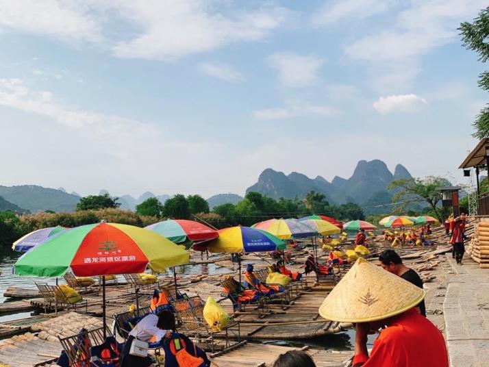 阳朔遇龙河