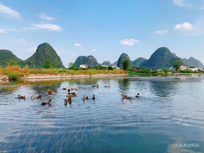 阳朔遇龙河图片