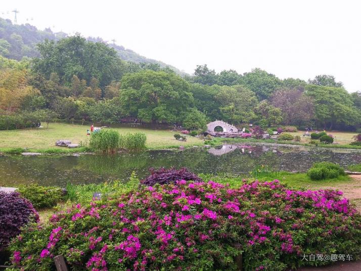 武汉东湖磨山景区图片