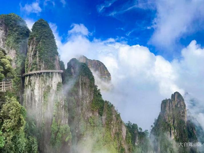 宜章莽山五指峰景区图片