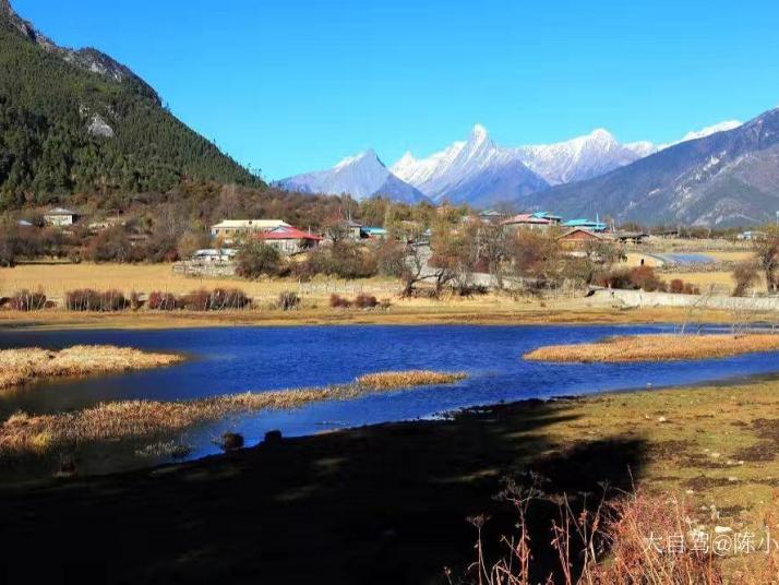 波密嘎朗湖