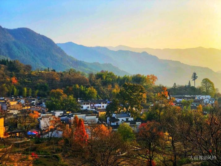 黟县塔川村图片