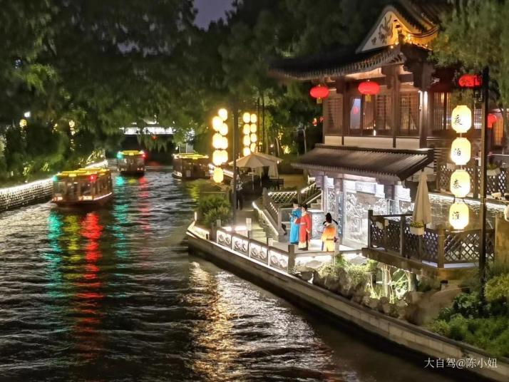 南京外秦淮河画舫