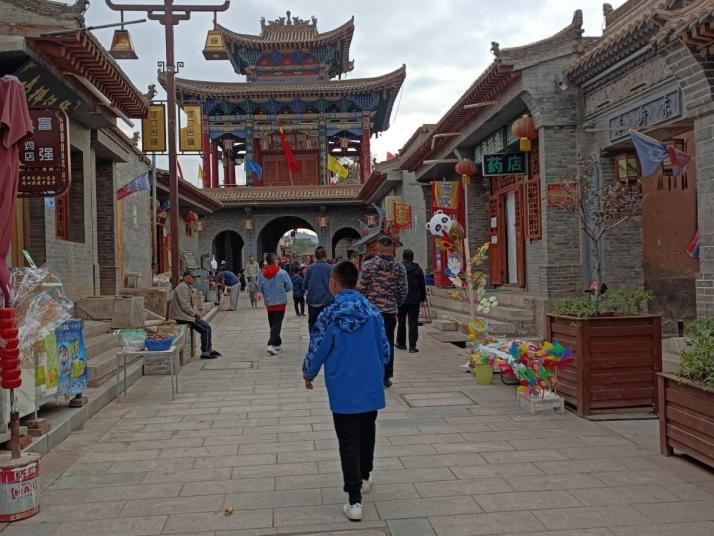兰州河口古镇图片