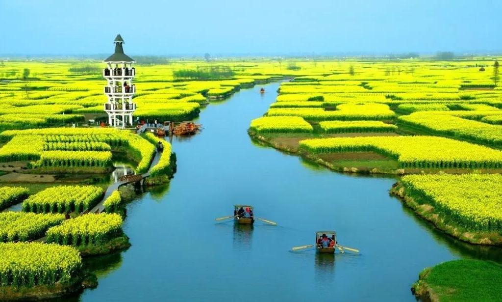 湖北出发浙江4日自驾游：扬州瘦西湖-李中水上森林-千垛菜花4日自驾游