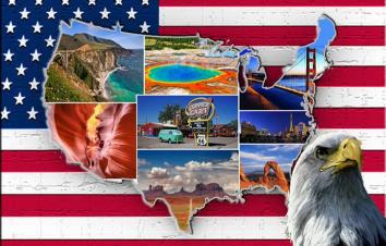 美国洛杉矶集合17日落地自驾：黄石公园-拉斯维加斯-旧金山-1号公路之荒野西部经典之旅-游推荐