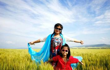 内蒙古呼伦贝尔6日亲子自驾游：[小羊羔之旅]根河湿地-俄罗斯家访-中俄边境-彩带河滑草6日亲子游-游推荐