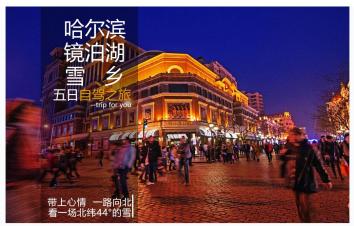 哈尔滨落地集合5日自驾：亚布力滑雪场+二浪河林场+雪乡+镜泊湖+雪地林场穿越5日自驾游-游推荐