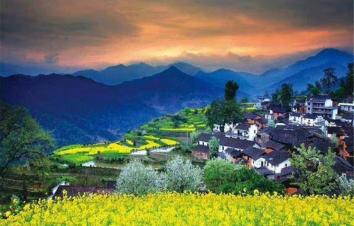 北京出发江西婺源油菜花落地租车4日自驾游，北京出发往返火车高铁卧铺-游推荐