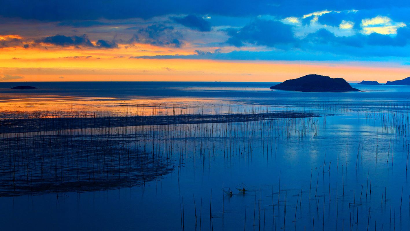 福建霞浦中国最美滩涂