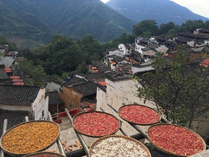 婺源篁岭村图片