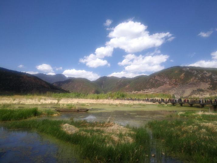 宁蒗泸沽湖草海景区