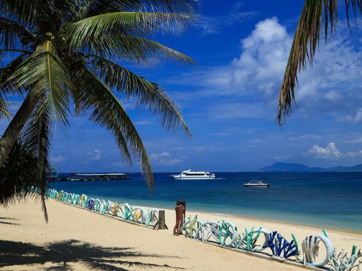 三亚西岛景区图片