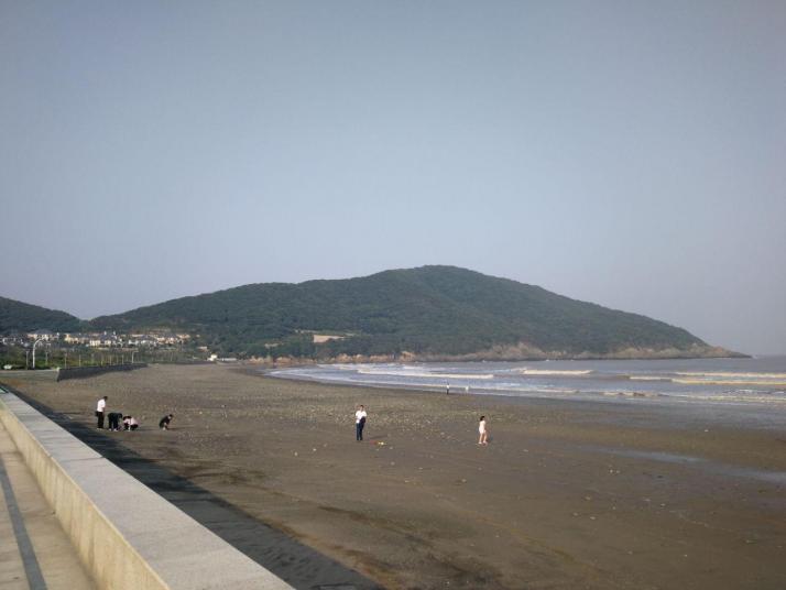 舟山朱家尖东沙湾图片
