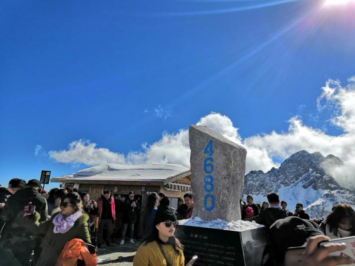 丽江玉龙雪山图片