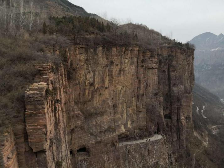 辉县郭亮挂壁公路图片
