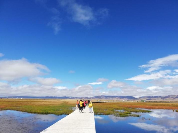 若尔盖花湖景区