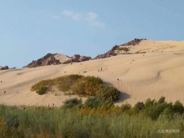 翁牛特玉龙沙湖图片