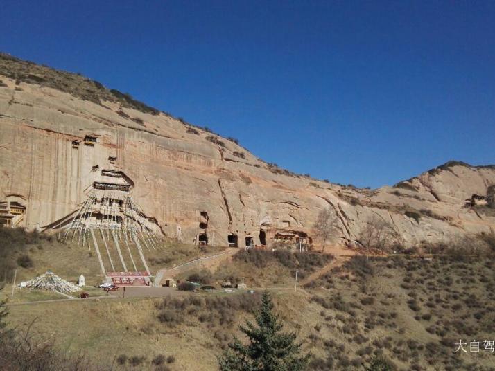 甘肃马蹄寺图片