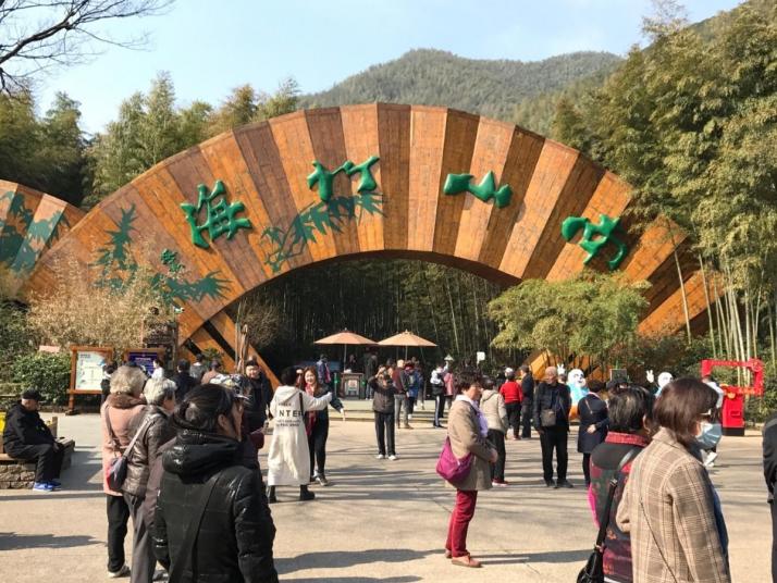溧阳天目湖南山竹海图片