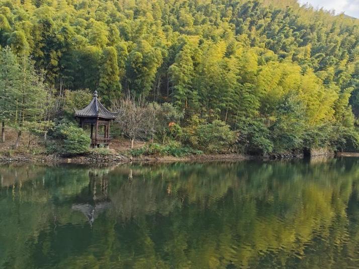 溧阳南山竹海静湖图片