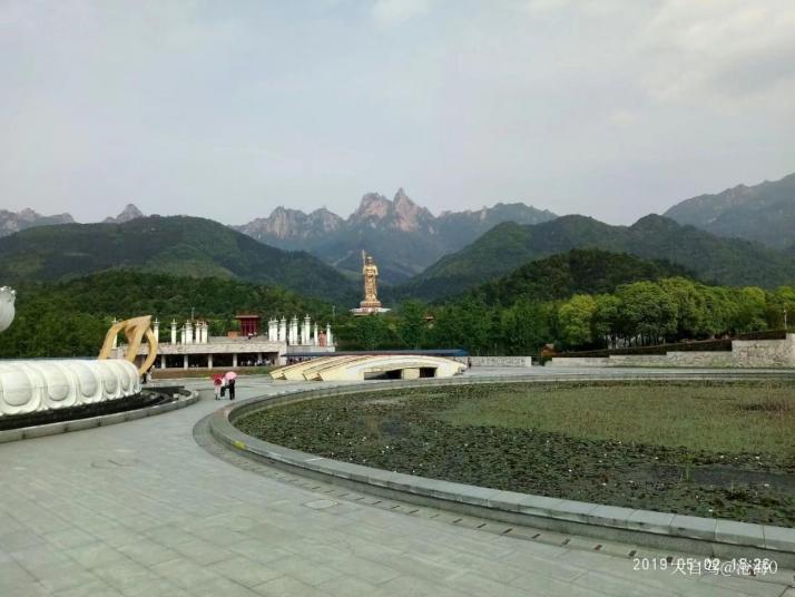 青阳九华山大愿文化园图片