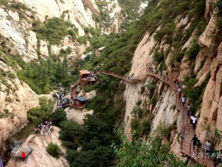 永济神潭大峡谷图片