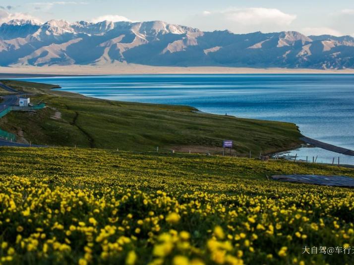 博尔塔拉赛里木湖图片