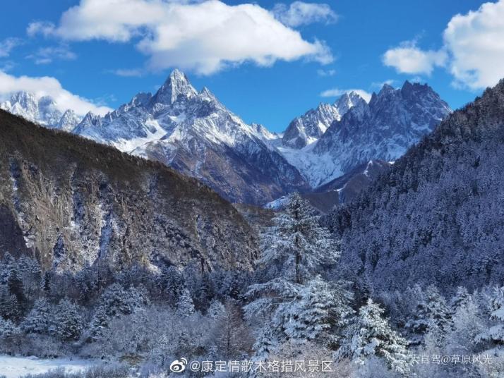 康定木格措图片