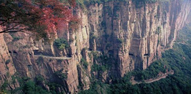 辉县集合南太行挂壁公路5日自驾游：五大挂壁公路-万仙山-八泉峡-王莽岭私家定制5日穿越之旅-大自驾网