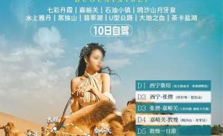 西宁集合青海甘肃10日自驾游：【多彩西北】外星谷-嘉峪关-黑独山-水上雅丹-U型公路10日自驾-推荐