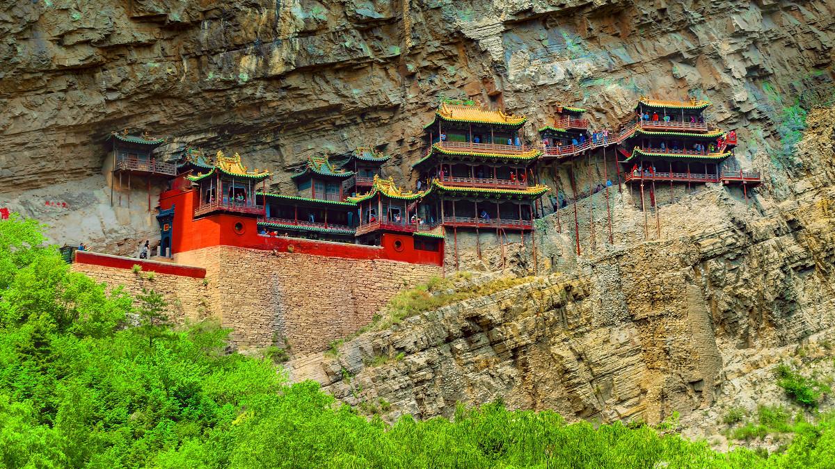 北京出发山西3日自驾游：悬空寺、云冈石窟、飞狐峪空中草原3日自驾