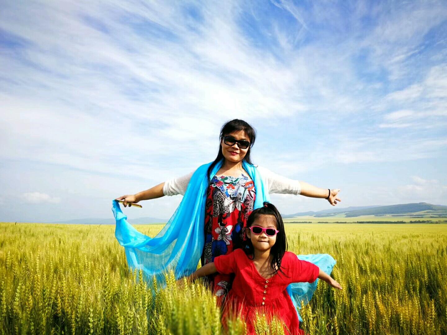 内蒙古呼伦贝尔6日亲子自驾游：根河湿地-俄罗斯家访-中俄边境-彩带河滑草6日亲子游