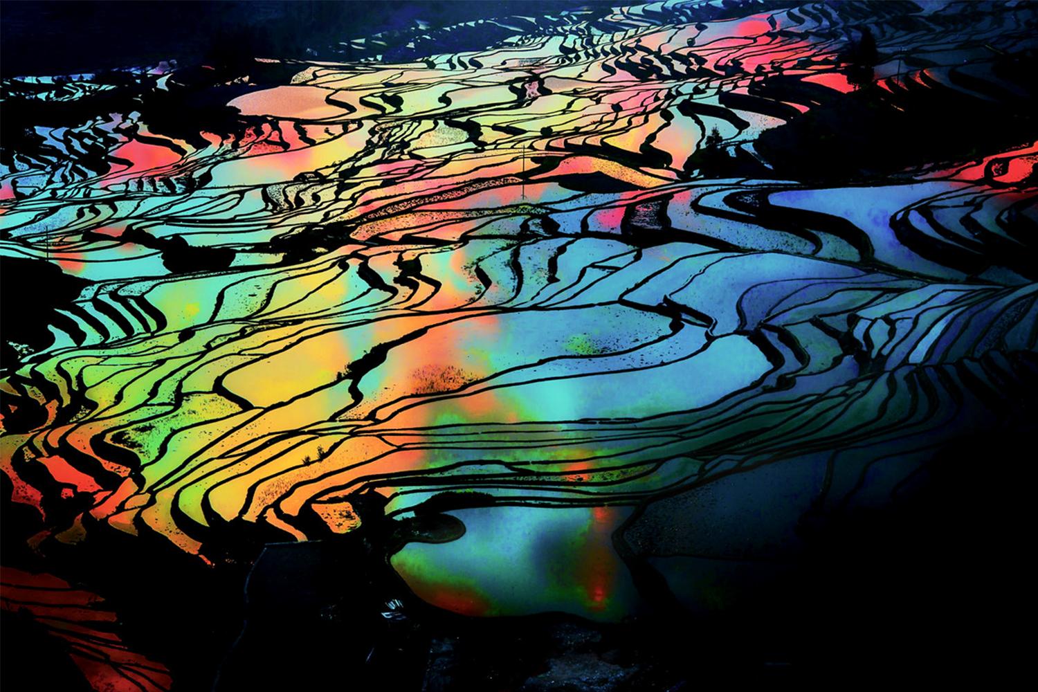 昆明集合7日云南自驾游：元阳梯田+东风韵+普者黑+金鸡峰丛+螺丝田