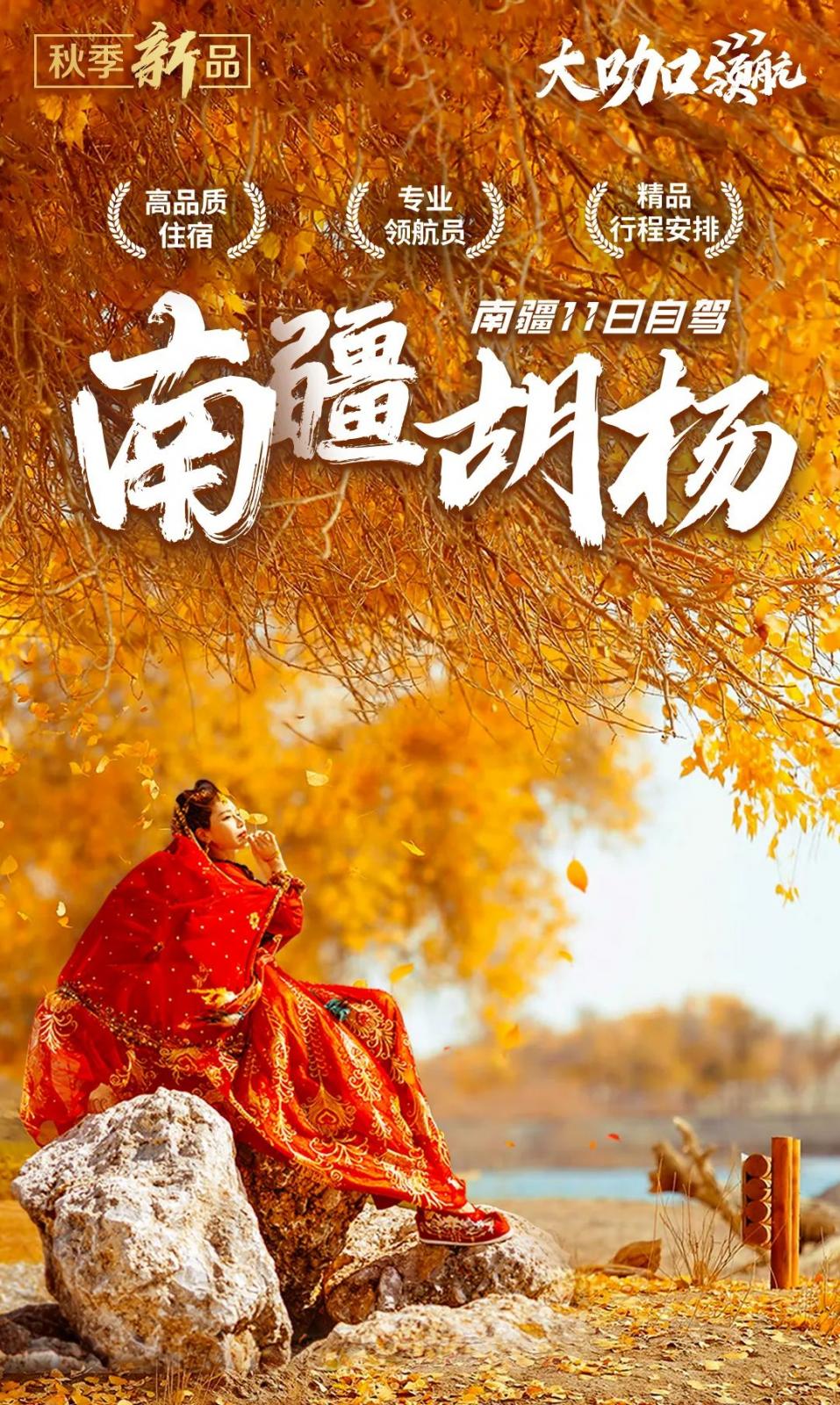 南疆胡杨 | 塔里木河胡杨林、温宿大峡谷、喀什老城、白沙湖、金草滩石头城、树洞公路、盘龙古道11日自驾