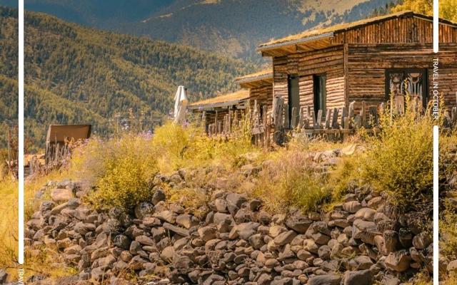 重庆出发川西4日自驾游：【甲根坝之秋】新都桥-月亮湖-鱼子西-提弄秘境-塔公草原-机场路4日游