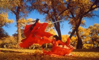 重庆出发额济纳胡杨林8日自驾游：巴丹吉林沙漠-居延海-西部影视城-靖边波浪谷8日西北风光-推荐